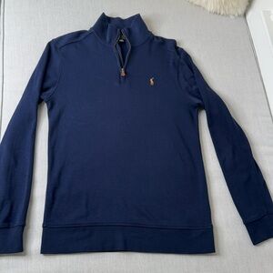 Polo Ralph Lauren Boys Cotton 1/4 Zip top